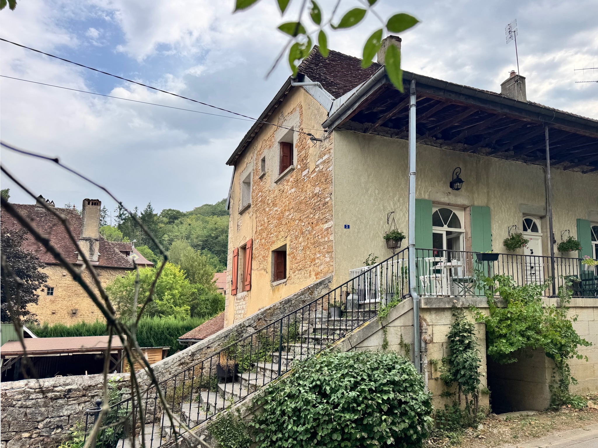 Maison les Tilleuls buitenzijde